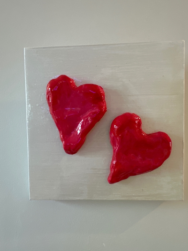 2 Hearts by artist Teresa Green